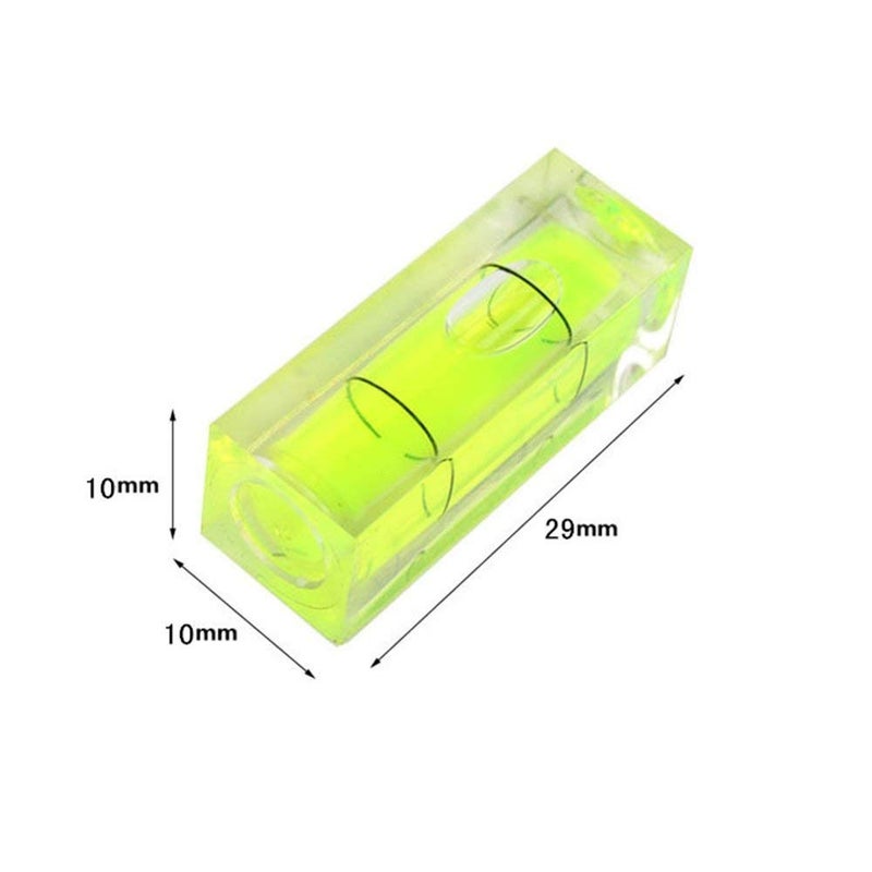 YOTOM 11pcs Mini Level Picture Hanging Spirit Bubble Level  10x10x29mm Square Level Mark Measuring Tools - Image 4